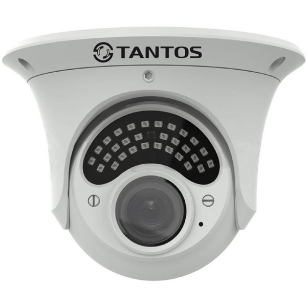 HD-камера для видеонаблюдения купольная TANTOS TSC-E1080PUVCV f=2.8-12