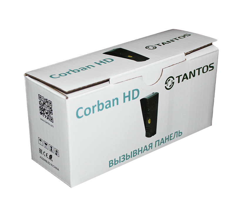 Вызывная панель цветного видеодомофона TANTOS Corban HD