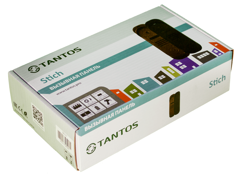 Вызывная панель цветного видеодомофона TANTOS Stich