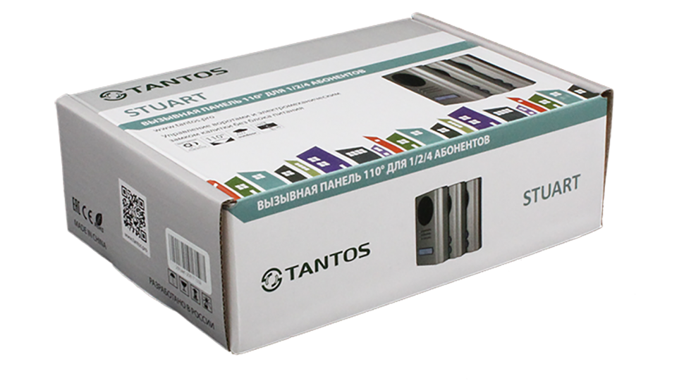 Вызывная панель цветного видеодомофона TANTOS Stuart-2