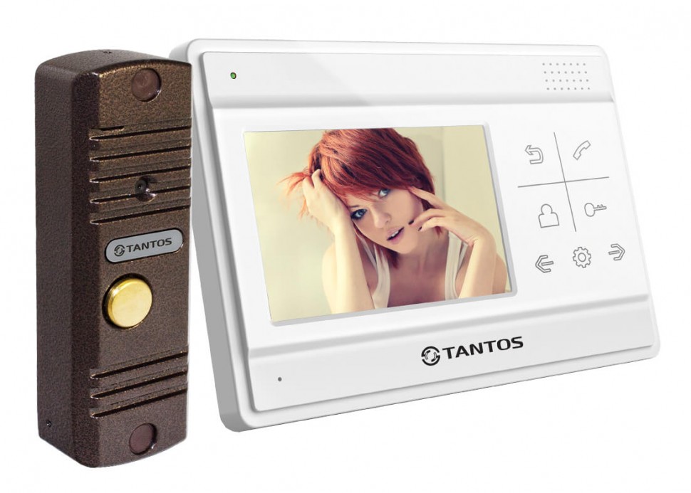 Комплект видеодомофона TANTOS LILU kit