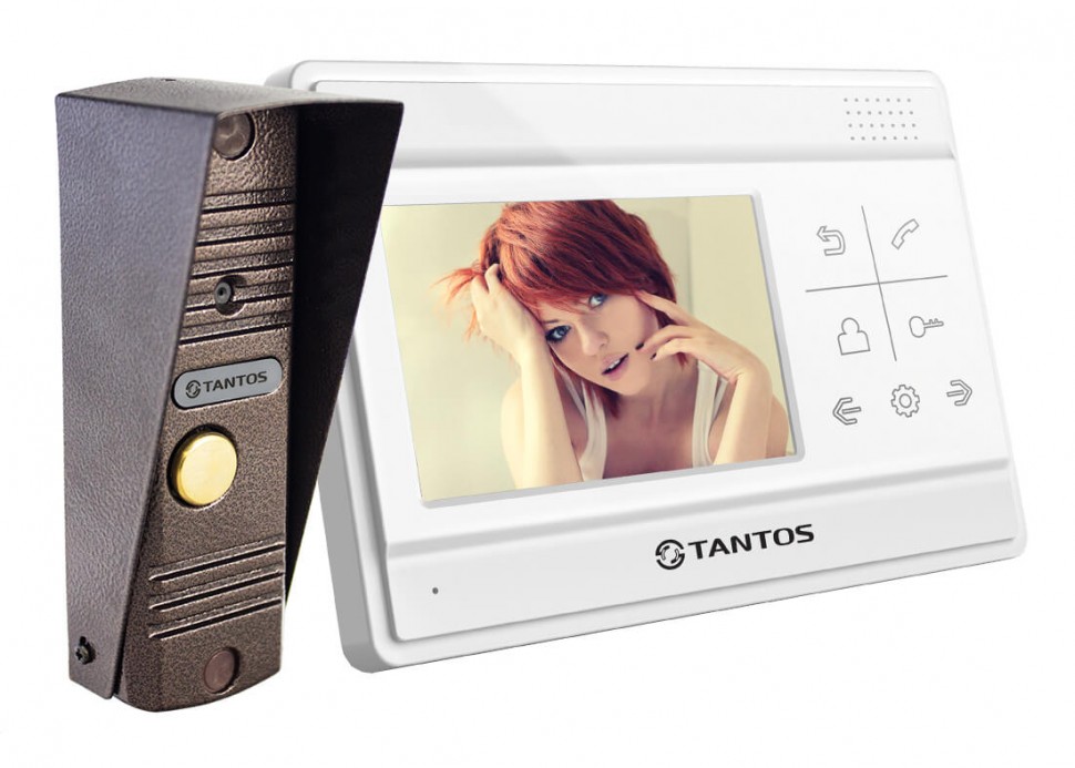Комплект видеодомофона TANTOS LILU kit